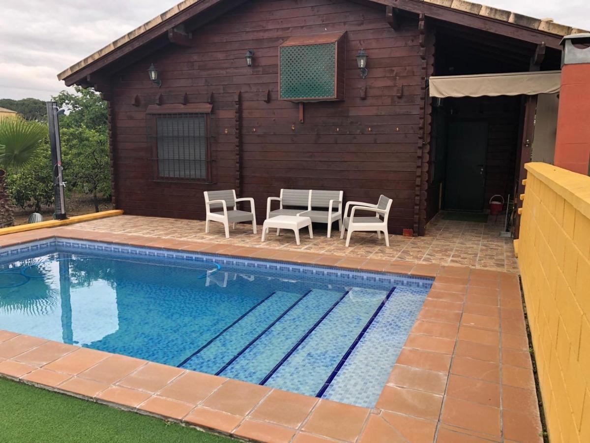 Casa De Madera El Oasis El Palomar Villa Sevilla Exterior foto